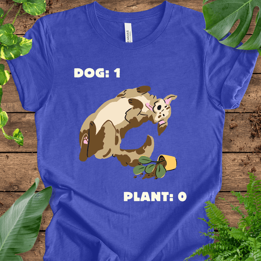 Dog vs Plant (Golden Retriever) T-Shirt