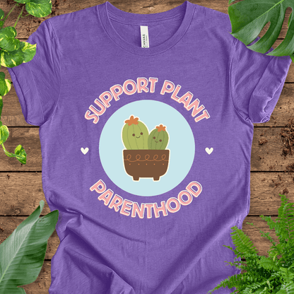 Support Plant Parenthood (Blue) T-Shirt