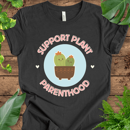 Support Plant Parenthood (Blue) T-Shirt