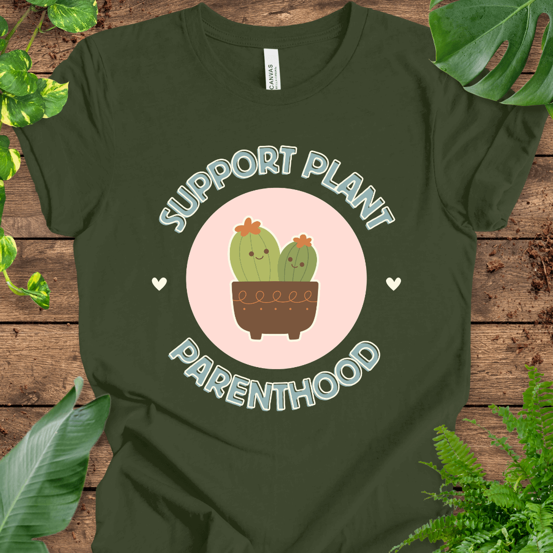 Support Plant Parenthood (Pink) T-Shirt