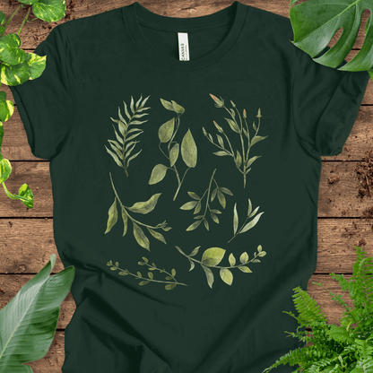 Leafy Collage T-Shirt