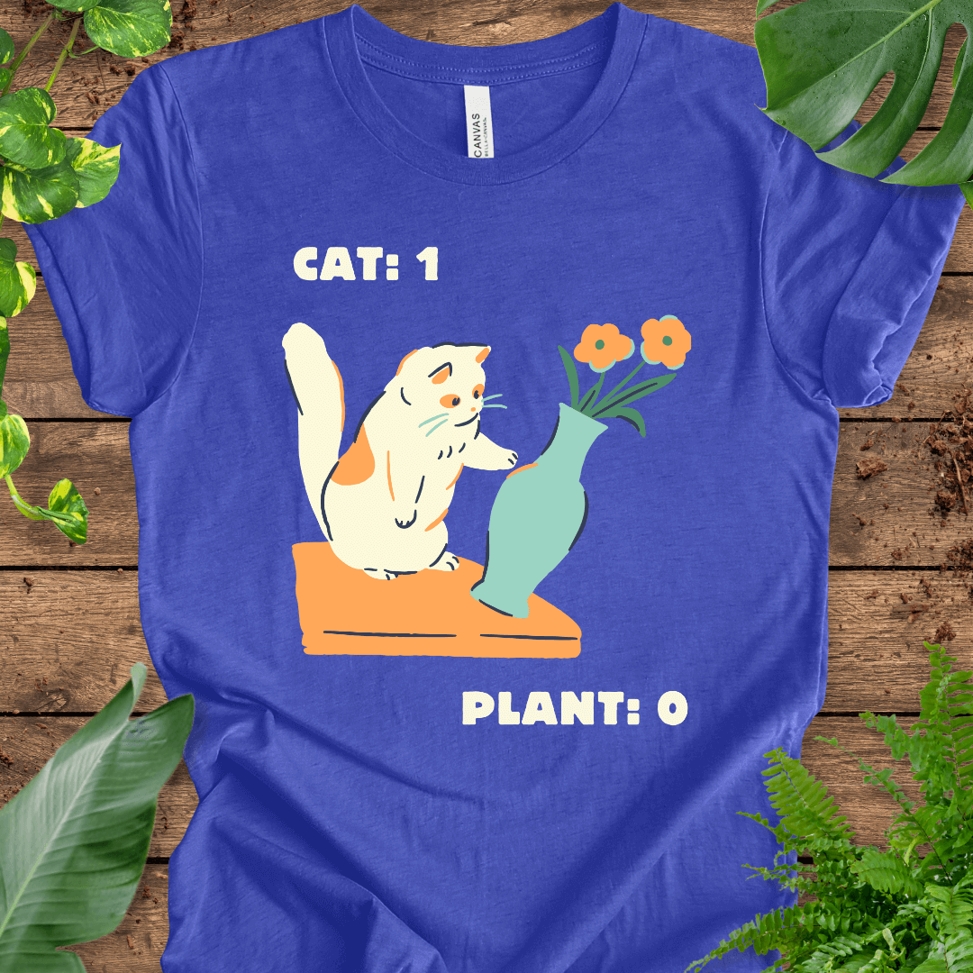 Cat vs Plant T-Shirt