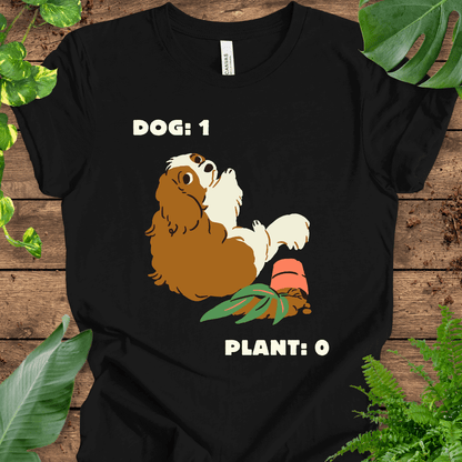 Dog vs Plant (Cocker Spaniel) T-Shirt