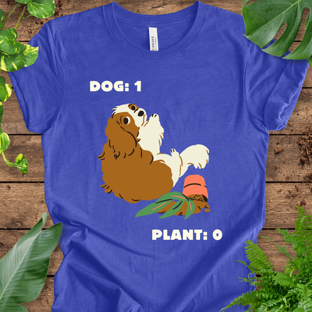 Dog vs Plant (Cocker Spaniel) T-Shirt